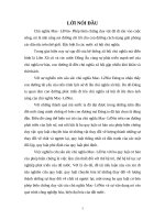 Tiểu luận cao học triết, vận dụng quy luận lượng chất trong quá trình công nghiệp hóa hiện đại hóa