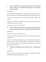 NHẬN ĐỊNH LUẬT THƯƠNG MẠI QUỐC TẾ (CÓ ĐÁP ÁN)