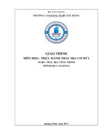 Giáo trình Thực hành trắc địa cơ sở 2 (Nghề Trắc địa công trình  Cao đẳng)