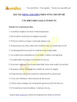 Bài tập câu điều kiện loại 2 lớp 8   vndoc com