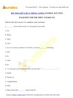 Đề thi tiếng anh lớp 6 giữa học kì 2 global success   vndoc com