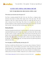 Bài viết tiếng anh về bộ phim one piece   vndoc com