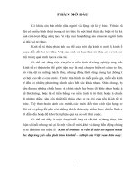 Tieu luan cao học, kinh tế tri thức và vấn đề đào tạo nguồn nhân lực đáp ứng yêu cầu phát triển kinh tế – xã hội của việt nam hiện nay