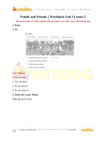 Family and friends 3 workbook unit 3 lesson 2 vndoc com