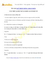 As soon as: cấu trúc  bài tập   vndoc com