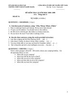 Sở Giáo Dục& Đào Tạo