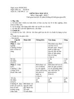 Ngày Soạn: 10/04/2015