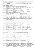 De ren ky nang lam bai toan 10 lan 2 nam 2022 2023 thpt yen the bac giang