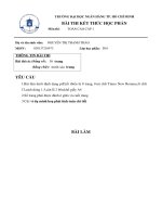 Tiểu luận Toán cao cấp 1