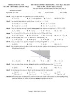De khao sat lan 2 toan 10 nam 2022 2023 truong thpt trieu quang phuc hung yen
