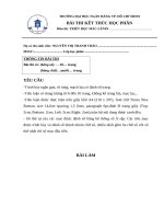 Quy luật từ những sự thay đổi về lượng thành những sự thay đổi về chất và ngược lại  vận dụng quy luật vào quá trình học tập, rèn luyện của sinh viên