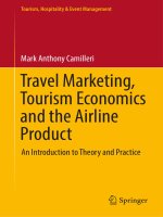 Ebook Travel marketing, tourism economics and the airline product: An introduction to theory and practice - Part 1
