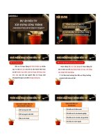 Bài giảng Lập dự án đầu tư xây dựng: Chương 1 - Dự án đầu tư xây dựng công trình