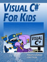 Ebook Visual C#® for kids (15th edition): Part 1