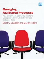 Ebook Managing facilitated processes: A guide for consultants, facilitators, managers, trainers, event planners, and educators - Part 1