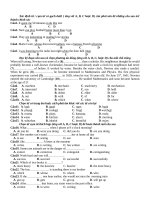 Sở Gd&Dt Trà Vinh          Kỳ Thi Kiểm Tra Chất Lượng Học Kỳ Ii Năm 2008
