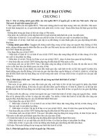 đề cương pháp luật đại cương