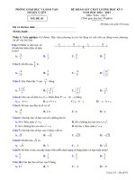 Đề thi KSCL học kì 1 môn Toán lớp 7 năm 2022-2023 có đáp án - Phòng GD&ĐT huyện Ý Yên (Đề 01)
