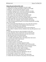 Microsoft Word - Choose The Correct Form Of The Verbs