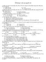 Chương I: Cấu Tạo Nguyên Tử