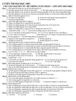 Luyện Thi Đại Học 2007: