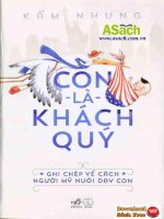 Cách người Mỹ nuôi dạy con: Phần 1