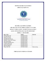 Tiểu luận môn luật biển chủ đề 24 sự cố tàu enrica lexie (ý và ấn độ) the mv “enrica lexie” accident (italia  india)