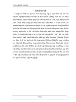 Tieu luan nâng cao chất lượng đội ngũ đảng viên của chi bộ kho bạc ô môn trong giai đoạn hiện nay