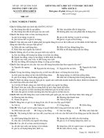 Đề kiểm tra giữa học kì 1 môn GDCD lớp 11 năm 2022-2023 - Trường THPT chuyên Nguyễn Bỉnh Khiêm (Mã đề 137)