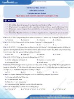 ĐỀ ÔN TẬP HK1 MÔN HÓA LỚP 10