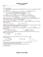 Câu 1: Câu Nào Đúng