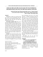 Đánh giá hiệu quả điều trị của phác đồ có Eltrombopag trên bệnh nhân giảm tiểu cầu miễn dịch kháng corticoid