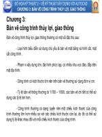 Bài giảng Đồ họa kỹ thuật 2: Chương 3 - Trường ĐH Thủy Lợi