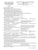 Đề kiểm tra giữa học kì 1 môn GDCD lớp 11 năm 2022-2023 - Trường THPT chuyên Nguyễn Bỉnh Khiêm (Mã đề 208)