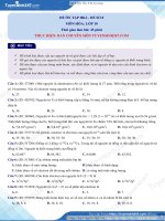 ĐỀ ÔN TẬP HK1 MÔN HÓA LỚP 10