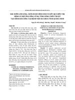 Đặc điểm lâm sàng, chẩn đoán hình ảnh và kết quả điều trị bệnh lý hẹp ống sống cổ đa tầng bằng phẫu thuật tạo hình bản sống tại Bệnh viện Đa khoa tỉnh Quảng Ninh