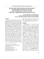 Kết quả ghép tế bào gốc đồng loài máu ngoại vi từ người hiến phù hợp hoàn toàn HLA điều trị bệnh suy tủy xương tại Viện Huyết học - Truyền máu Trung ương (2010-2022)