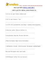 Bài tập viết lại câu tiếng anh lớp 5   vndoc com