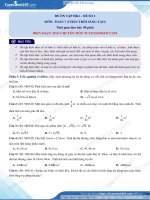 ĐỀ THI MÔN TOÁN HK1 LỚP 7