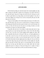 Giải pháp tài chính nhằm nâng cao hiệu quả sử dụng vốn tại công ty tnhh dược phẩm thiết bị y tế toàn c