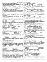 Đề Thi Thử Tốt Nghiệp 2009