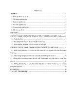 XUẤT KHẨU THANH LONG TRONG QUÁ TRÌNH HỘI NHẬP KINH TẾ QUỐC TẾ CỦA VIỆT NAM HIỆN NAY