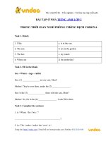 Phiếu bài tập ở nhà tiếng anh lớp 2 trong thời gian nghỉ dịch   ngày 1304   vndoc com