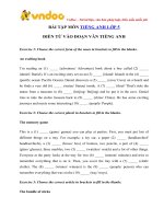 Bài tập điền từ vào đoạn văn lớp 5 có đáp án   vndoc com