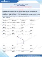 ĐỀ THI MÔN TOÁN LỚP 4 HK1