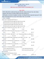 ĐỀ THI MÔN TOÁN LỚP 4 HK1