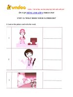 Bài tập từ vựng tiếng anh lớp 4 unit 12 what does your father do?   vndoc com
