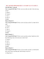 Sách bài tập địa lí 7 bài 7 (cánh diều) bản đồ chính trị châu á  các khu vực của châu á