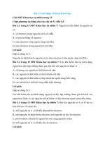 Sbt khoa học tự nhiên 7 bài 5 (cánh diều) giới thiệu về liên kết hóa học