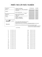 Sở Gd-Đt Tỉnh Hà Tĩnh          Đề Thi Thử Đại Học Cao Đẳng